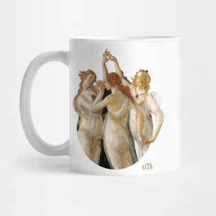 Primavera (detail – Three Graces) Mug